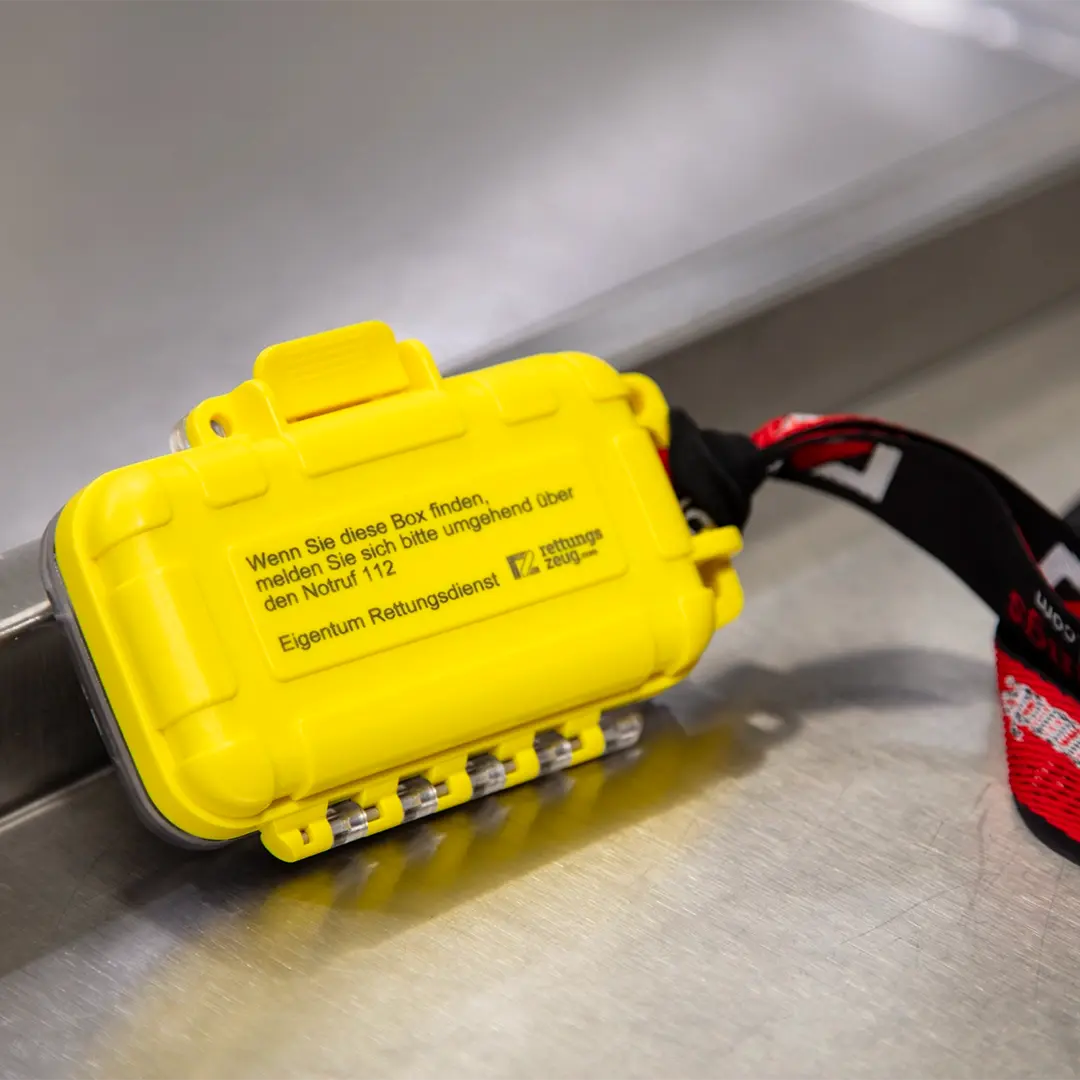 Ampullen Box mit individueller Lasergravur Kompakte Ampullen Box für Notfallsanitäter mit individueller Lasergravur